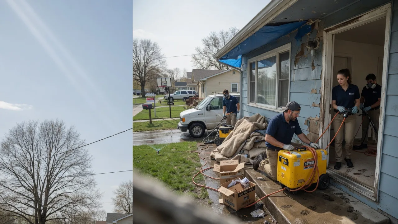 Basement Flood Cleanup in Center Barnstead, NH near me